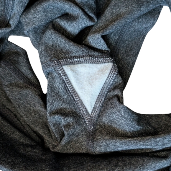 prAna Olympia Shorts Yoga Sustainable Womens M Athletic Earthy Granola Grey - Picture 7 of 11